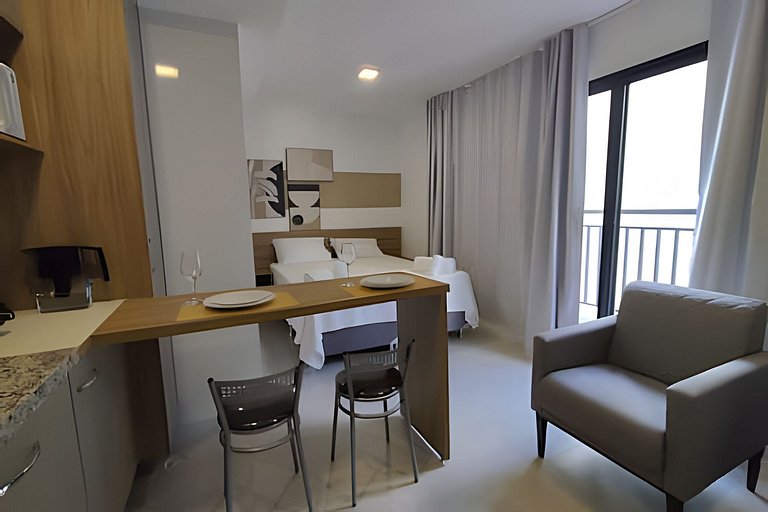 Studio Completo no Centro de SP Alf Home 25