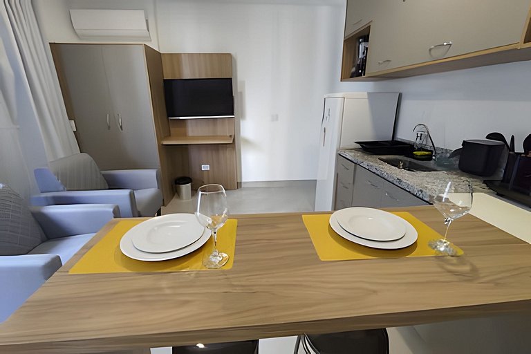 Studio Completo no Centro de SP Alf Home 25