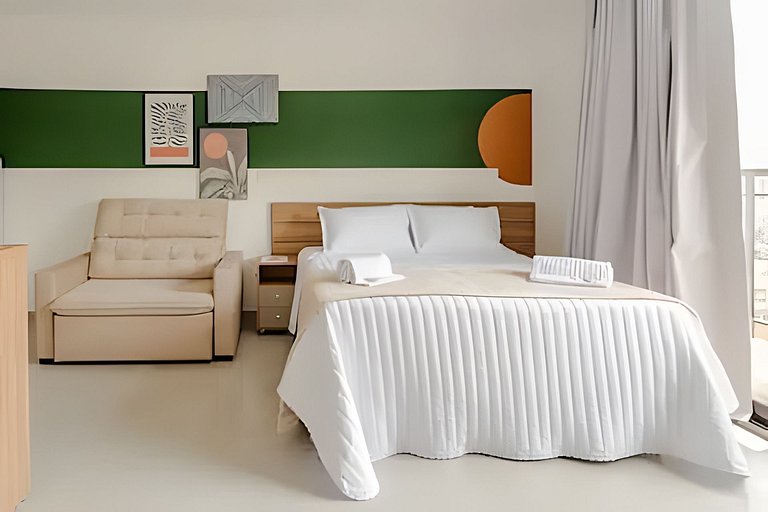 estudio moderno para locação no bairo da Bela Vista