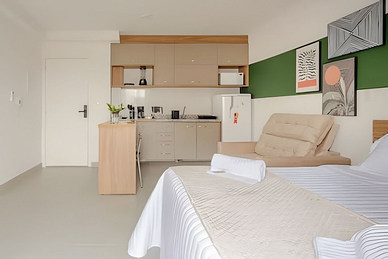 estudio moderno para locação no bairo da Bela Vista