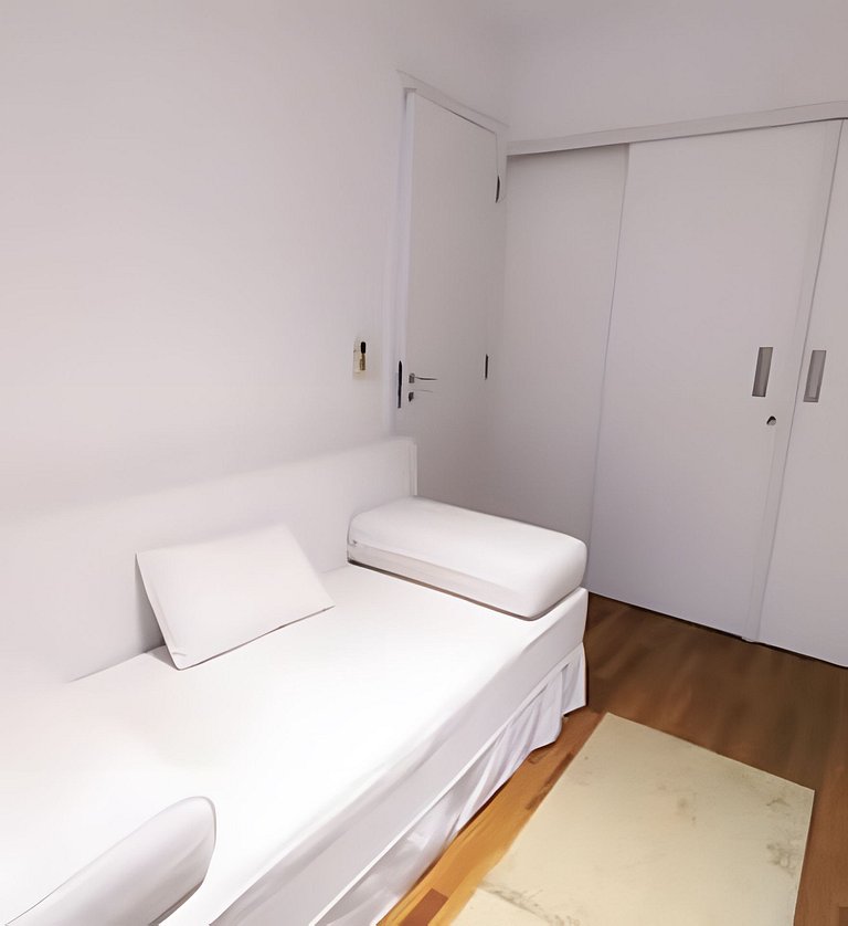 2 quartos e 2 minutos da av. Paulista