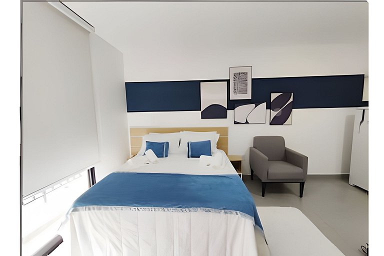 Bela vista, Estudio totalmente mobiliado