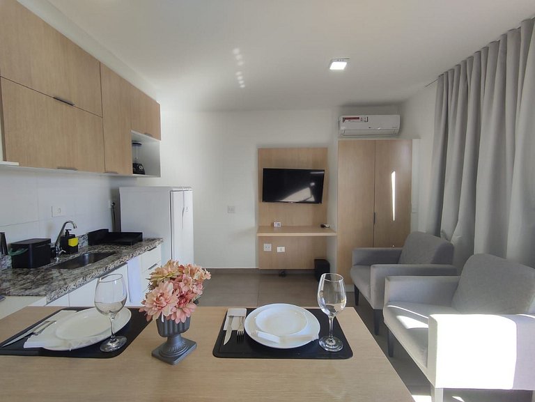 Studio compacto perto da Av. Paulista