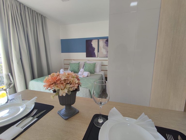 Studio compacto perto da Av. Paulista