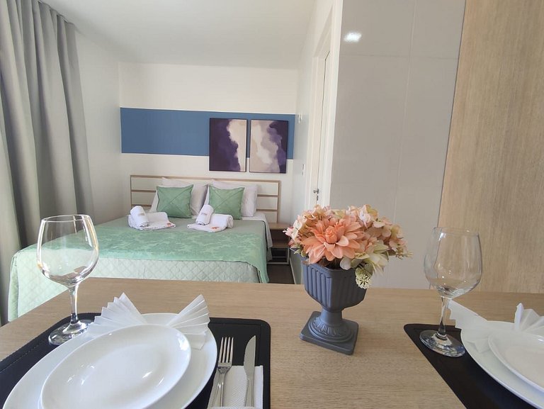 Studio compacto perto da Av. Paulista