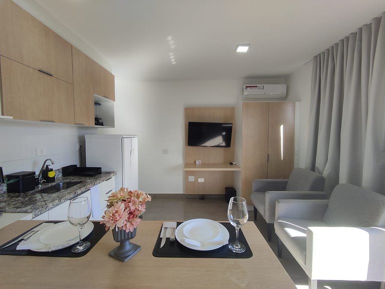 Studio compacto perto da Av. Paulista
