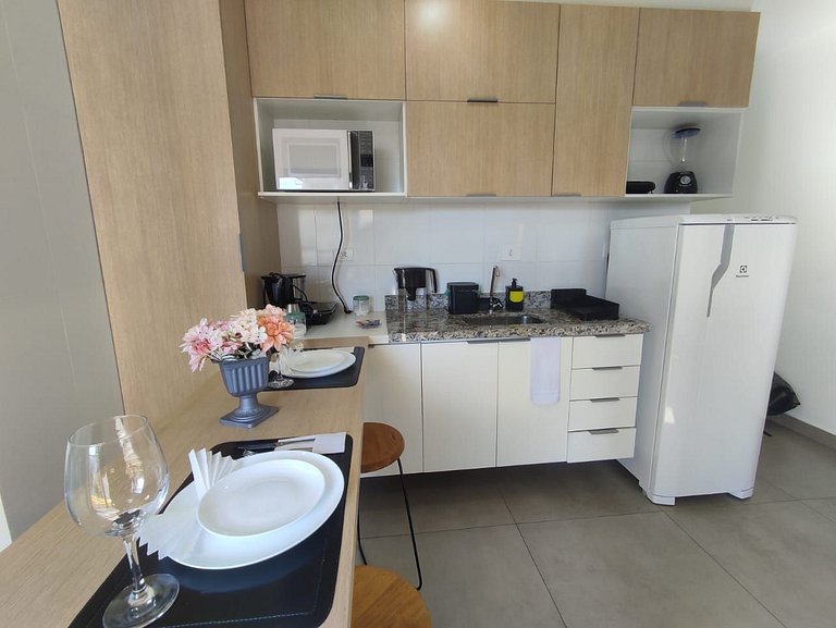 Studio compacto perto da Av. Paulista