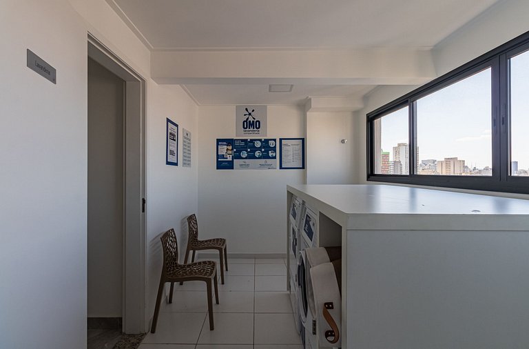 Studio compacto perto da Av. Paulista